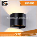 Outdoor curtain wall lamp housing in led outdoor wall light series